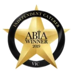 2019 VIC ABIA Award Logo Catering WINNER medium