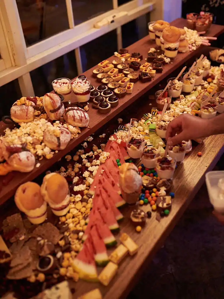 The Little Vineyard Paul Naomi Grazing Dessert table